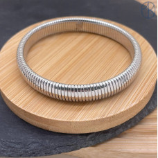 Браслет сталь №4 цвет серебро Браслет сталь №4 цвет серебро