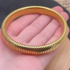 Браслет сталь №4 цвет золото Браслет сталь №4 цвет золото