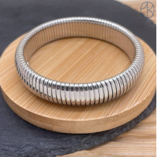 Браслет сталь №5 цвет серебро Браслет сталь №5 цвет серебро