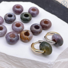 Бублик Агат индийский 14 мм