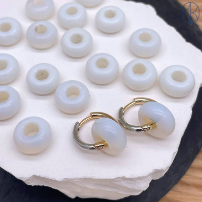 Бублик Лунный камень имитация 14 мм