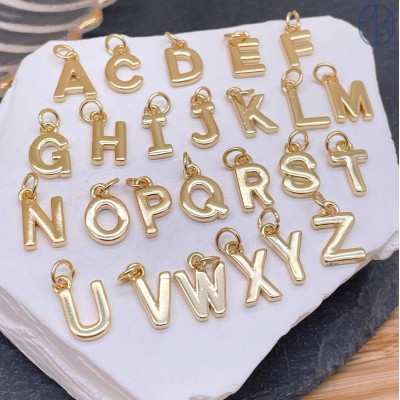 Буквы О, цвет золото 12 мм