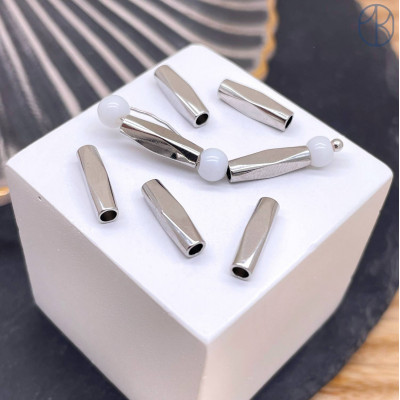 Бусина, цвет серебро 12 мм 