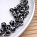 Бусина Дзи Руи черно-белый шар уп. 5шт 10 мм Бусина Дзи Руи черно-белый шар уп. 5шт 10 мм