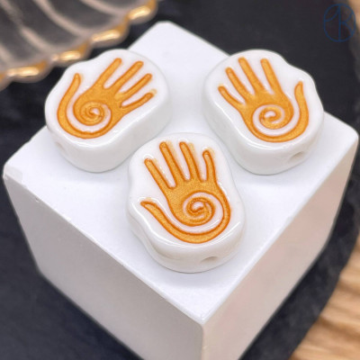 Бусина Хамса №3 20 мм