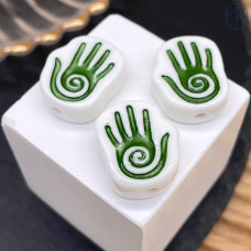 Бусина Хамса №4 20 мм