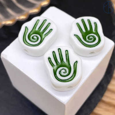 Бусина Хамса №4 20 мм