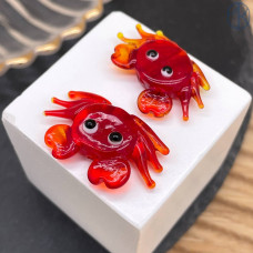 Бусина краб 17 мм