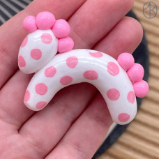 Бусина лошадь №3 ~ 60х50 мм