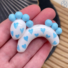 Бусина лошадь ~ 60х50 мм