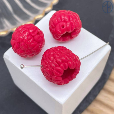 Бусина малина ~ 17-18 мм