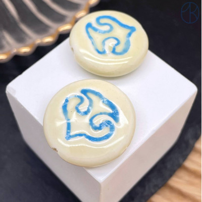 Бусина национальная №1 25 мм