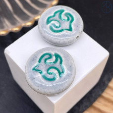 Бусина национальная №2 25 мм