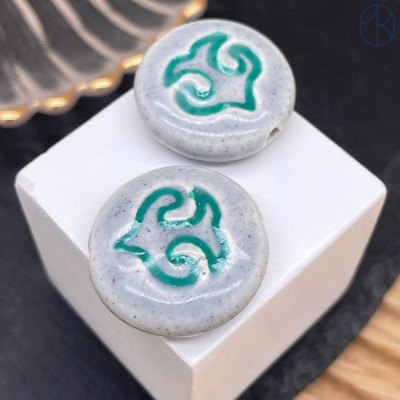 Бусина национальная №2 25 мм