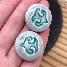 Бусина национальная №2 25 мм