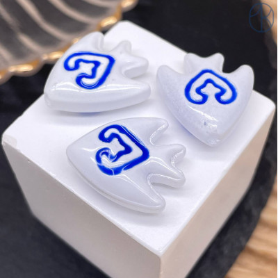 Бусина национальная 22х20 мм