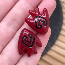 Бусина национальная 23 мм