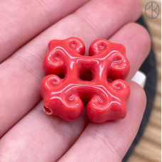 Бусина национальная 27 мм