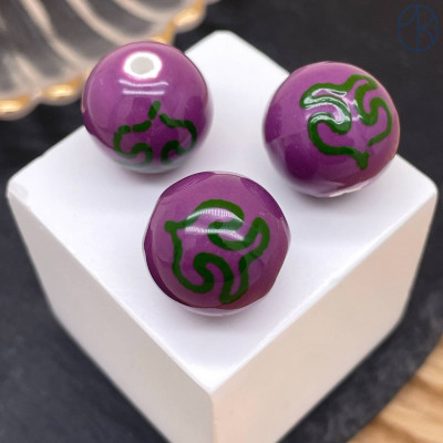 Бусина национальная №3 16 мм