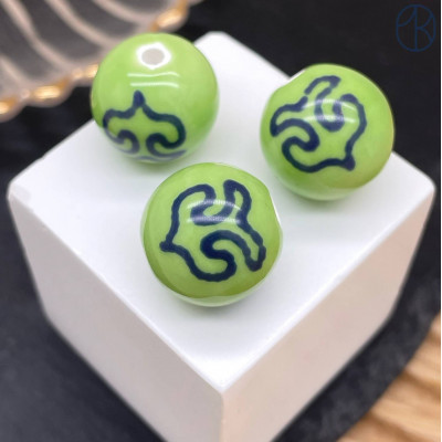 Бусина национальная №4 16 мм