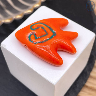 Бусина национальная №4 30 мм