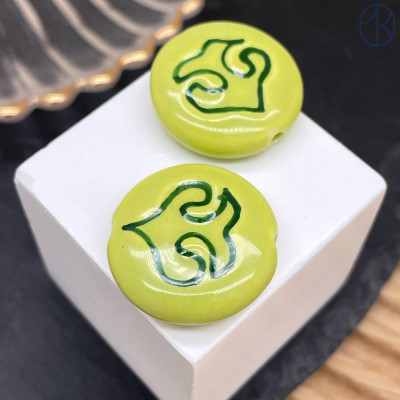 Бусина национальная №5 25 мм