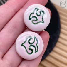 Бусина национальная №6 25 мм