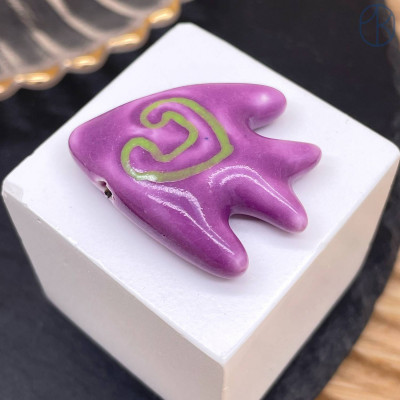 Бусина национальная №6 30 мм