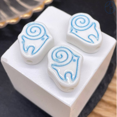 Бусина национальная баран №2 20 мм