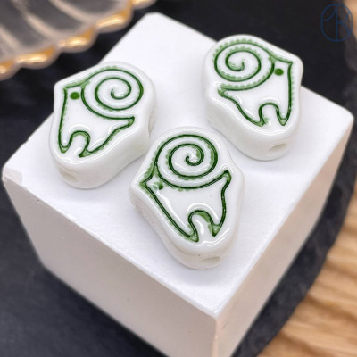 Бусина национальная баран №3 20 мм