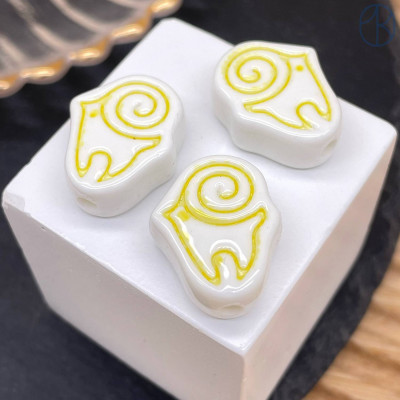 Бусина национальная баран №4 20 мм