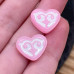 Бусина национальная сердце №2 12 мм