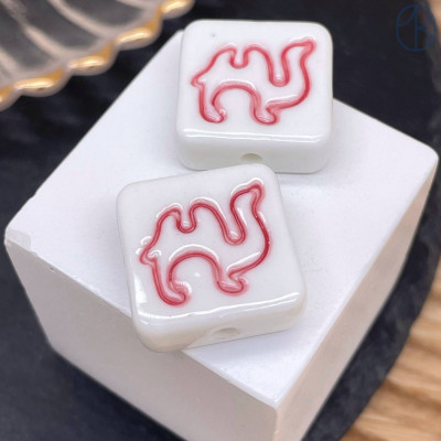 Бусина национальная верблюд №3 20 мм