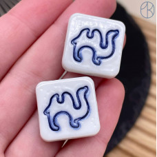 Бусина национальная верблюд №5 20 мм