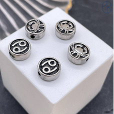 Бусина Рак сталь 10 мм Бусина Рак сталь 10 мм