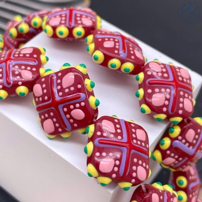 Бусина ромб №3 19 мм штучно