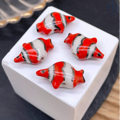 Бусина рыба №1 20 мм