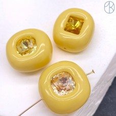 Бусина с кристаллом №16 ~ 20-40 мм