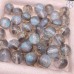 Бусина серая микс 16 мм