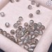 Бусина серая микс 8 мм