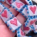Бусина сердце №1 ~ 16 мм 