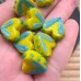 Бусина сердце уп. 10 шт ~ 15 мм 