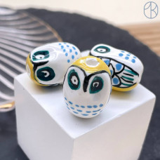 Бусина сова №2 22 мм