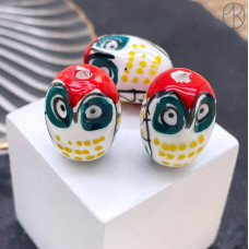 Бусина сова №4 22 мм