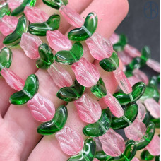 Бусина тюльпан №1 15 мм