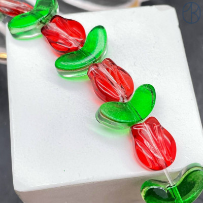 Бусина тюльпан №3 15 мм штучно