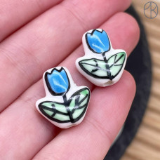 Бусина тюльпан №5 16 мм