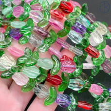 Бусина тюльпан №7 15 мм