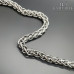 Цепь №125 цвет серебро 4 мм Цепь №125 цвет серебро 4 мм