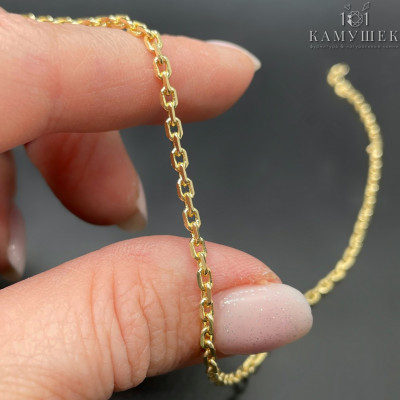 Цепь №150-1 цвет золото 2,5 мм